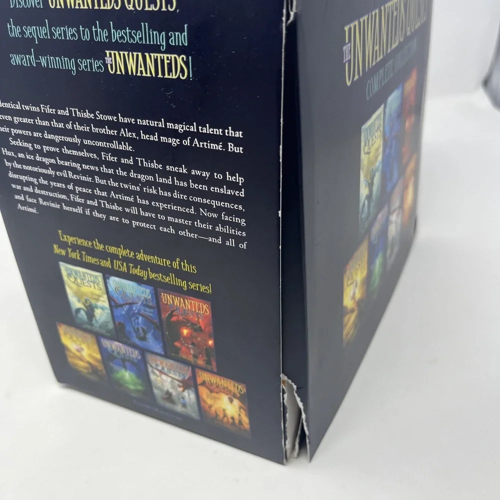 Unwanteds Quests Complete Collection 7-Book Box Set Lisa McMann Paperback